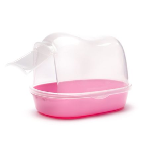 Carno Hamster Bathroom with Door (Pink)