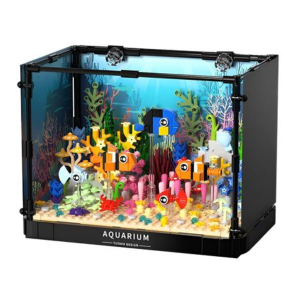 Aquarium Clownfish Coral Tank Building Set - 568 Pieces (Ages 8+)