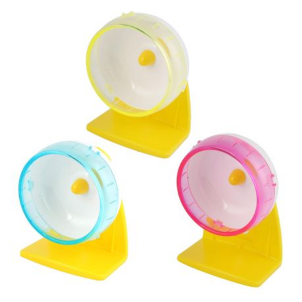 Silent Hamster Wheel With Stand & Suction Cup