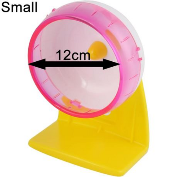 Silent Hamster Wheel With Stand & Suction Cup