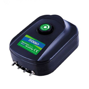 SOBO Air Pump 8W - 4x3 L/min - 4x 0.02Mpa