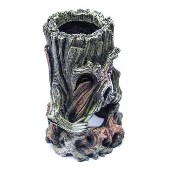 Grumpy Tree Stump Fish Tank/Aquarium Resin Ornament