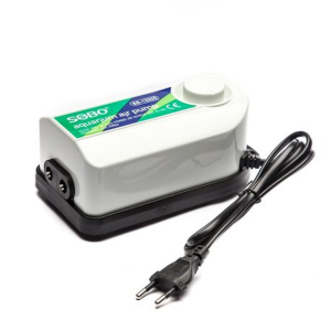 SOBO Aquarium Dual Output Air Pump 2x 6.5 L/min. 2x 0.02 Mpa.