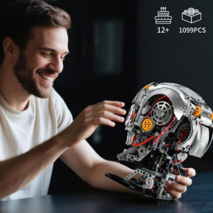 MJI Mechanical Skeleton Skull - 1099 - Piece 23.5 cm - Image 4