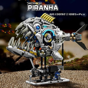 MJI Mechanical Piranha Building Blocks - 1085 pieces Ages 12+ - Image 3