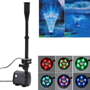 SOBO LED Fountain Submersible Pump. 85w, 5500 L/H, Max Height 5m.