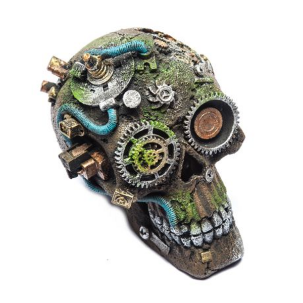 Steampunk Skull Fish Tank/Aquarium Resin Ornament