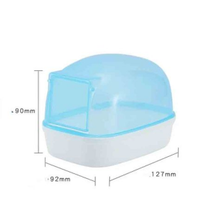 Carno Hamster Bathroom with Door (Yellow) - Image 3