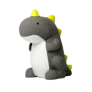 Latex T-Rex Dog Toy with Squeaker - Non-Toxic Natural Rubber (14cm)