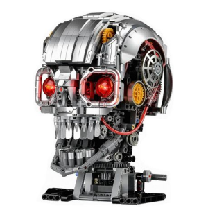 MJI Mechanical Skeleton Skull - 1099 - Piece 23.5 cm