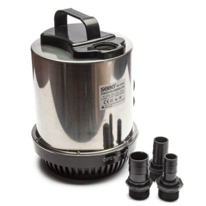 SOBO Submersible Stainless Steel Water Pump. 250w, 8000L/H, Max Height 5.5m