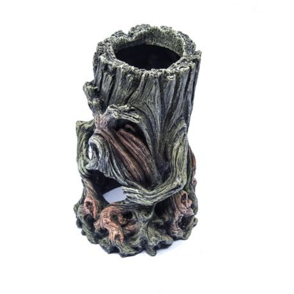 Grumpy Tree Stump Fish Tank/Aquarium Resin Ornament