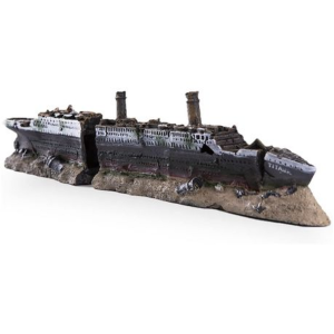 Sunken Titanic Fish Tank/Aquarium Resin Ornament