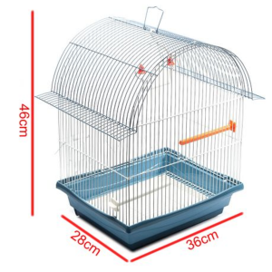 Bird Cage with Accessories 36x28x46cm - Image 13