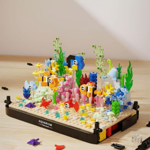 Aquarium Clownfish Coral Tank Building Set - 568 Pieces (Ages 8+) - Image 5