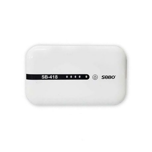 SOBO AC/DC Air Pump With Lithium Battery (Single Outlet)