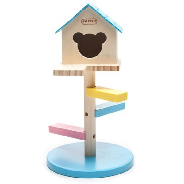Carno Wooden Hamster House with Steps