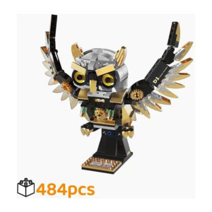 Steam Davinci Owl Building Blocks Set - 477 Pieces (Ages 8+) - Image 5