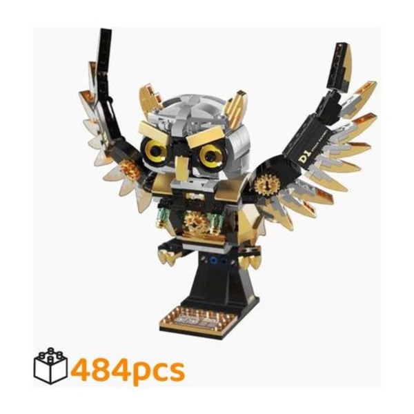 Steam Davinci Owl Building Blocks Set - 477 Pieces (Ages 8+)