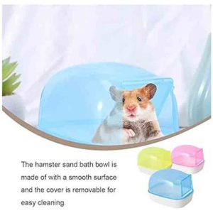 Carno Hamster Bathroom with Door (Yellow) - Image 5