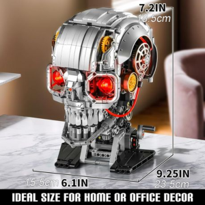 MJI Mechanical Skeleton Skull - 1099 - Piece 23.5 cm - Image 2