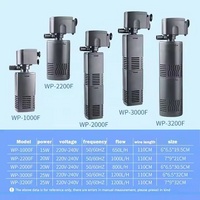 SOBO Aquarium Filter Pump WP-2000F Internal Filter - Image 4