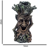Smiling Tree Stump Fish Tank/Aquarium Resin Ornament - Image 4