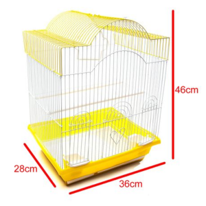 Bird Cage with Accessories 36x28x46cm - Image 10