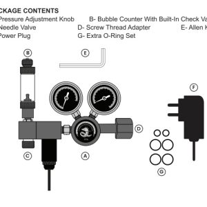Chihiros CO₂ Regulator Pro Limited Edition – Dual Stage Precision Regulator - Image 5