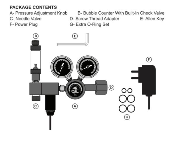 Chihiros CO₂ Regulator Pro Limited Edition – Dual Stage Precision Regulator