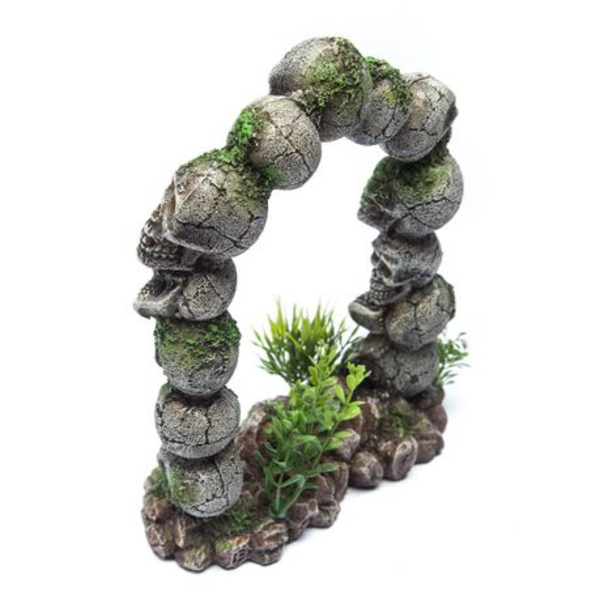 Skull Archway Fish Tank/Aquarium Resin Ornament