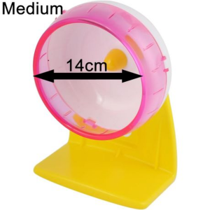 Silent Hamster Wheel With Stand & Suction Cup - Image 13