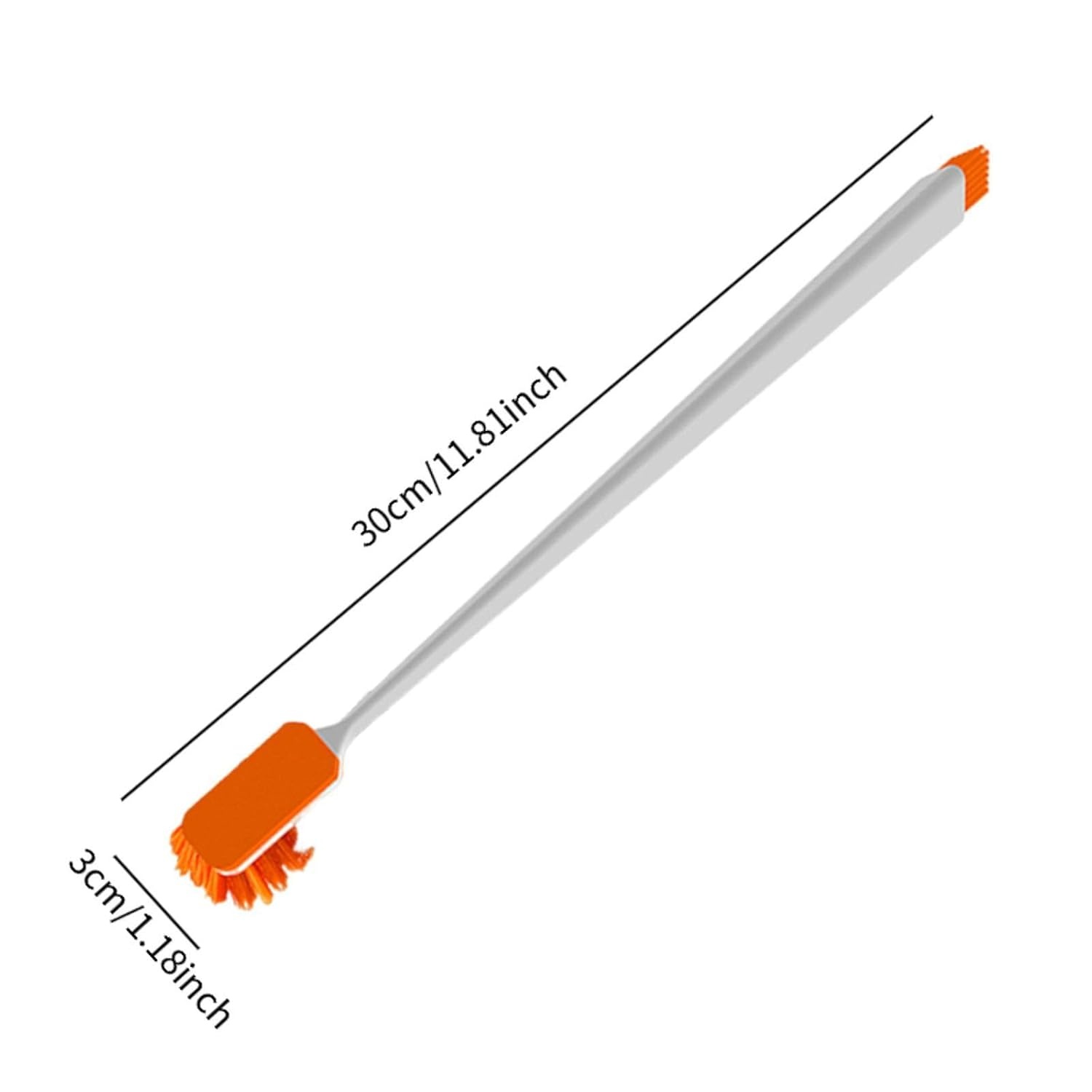 Qanvee Long Handle Aquarium Cleaning Brush – Dual Head Algae Cleaner - Image 5
