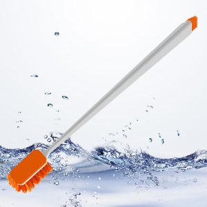 Qanvee Long Handle Aquarium Cleaning Brush – Dual Head Algae Cleaner - Image 2