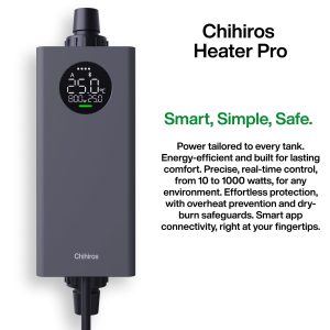 Chihiros Heater Pro EU Version 10–1000W – Inline Aquarium Heater (16/22mm) - Image 8