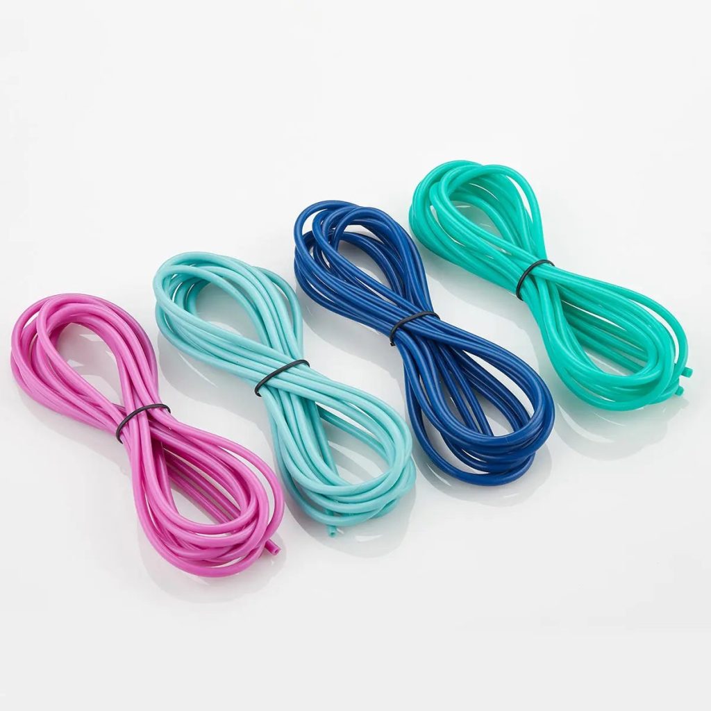 Chihiros Deluxe 4 Colour Silicone Tube – 2/4mm Dosing Tubing Set (4 × 3m)