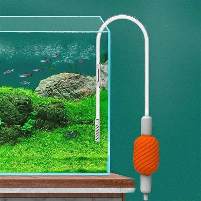 Qanvee iX1 Siphon – Compact Aquarium Water Changer & Gravel Cleaner - Image 2