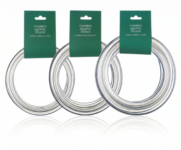 Chihiros Clear Hose Pipes 3M – Transparent Aquarium Filter Tubing (9/12, 12/16, 16/22mm)