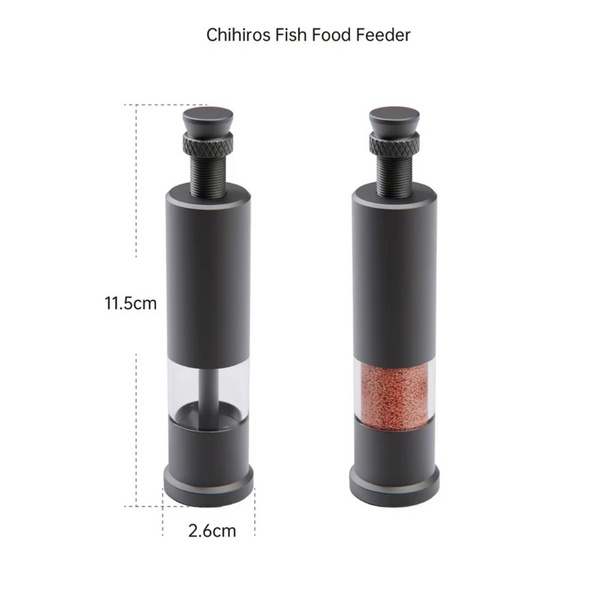 Chihiros Fish Food Feeder – Precision Manual Aquarium Feeding Tool