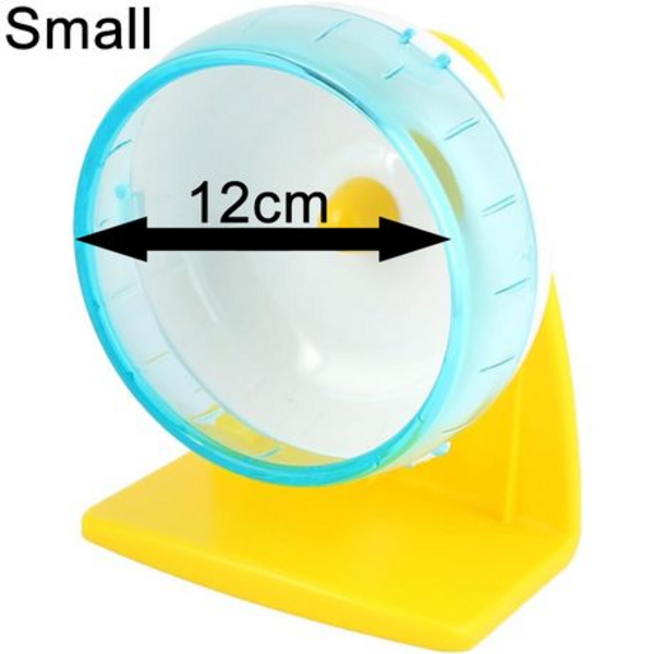 Silent Hamster Wheel With Stand & Suction Cup