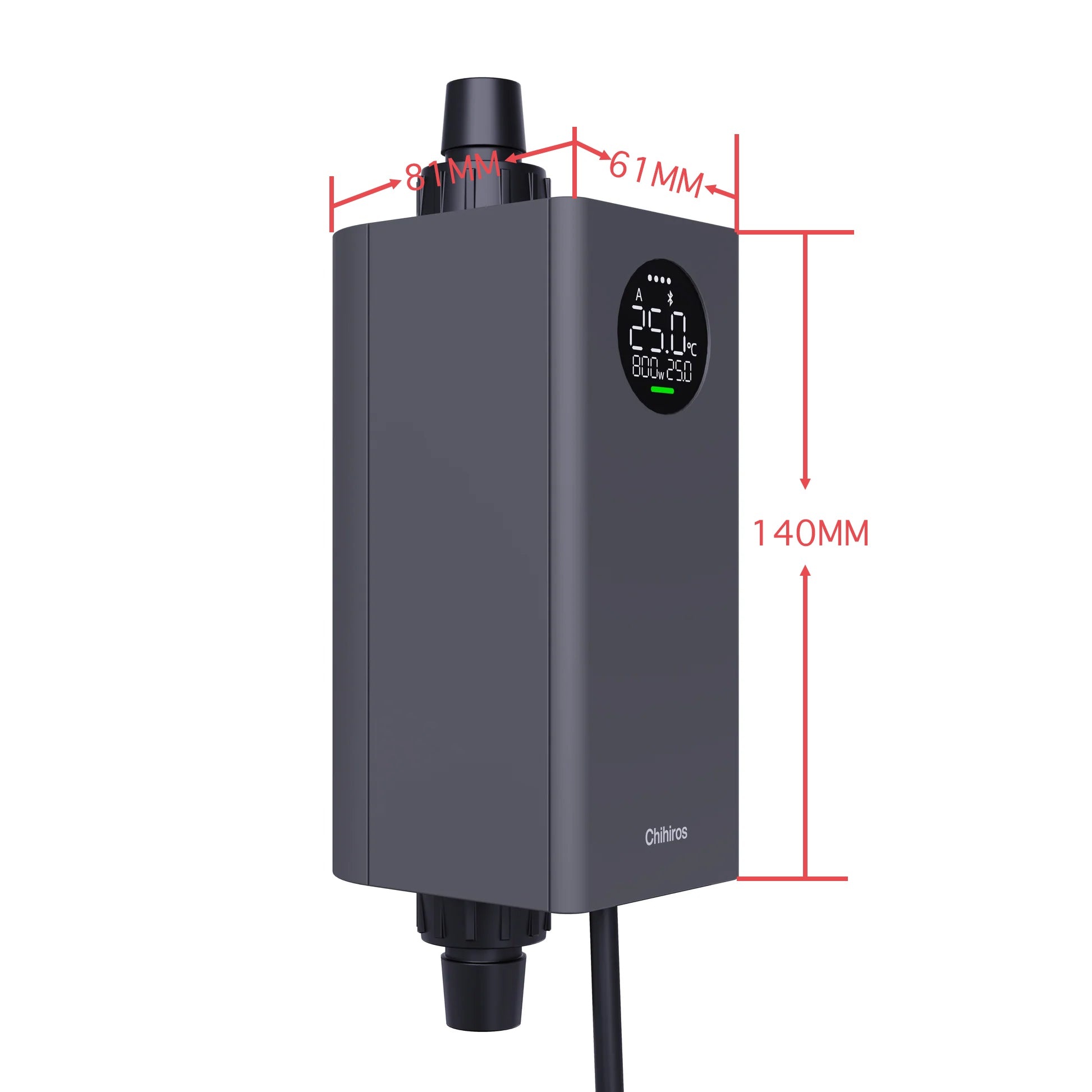 Chihiros Heater Pro EU Version 10–1000W – Inline Aquarium Heater (16/22mm) - Image 10