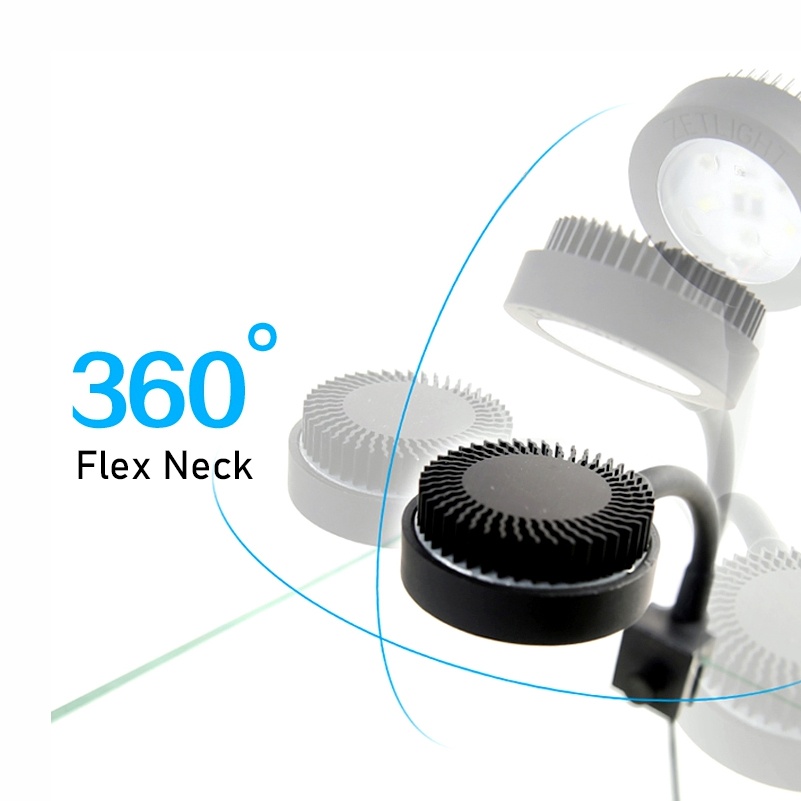 Zetlight ZN1050 M1 Mini Tank Adjustable LED Light (3W) - Image 2