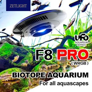 Zetlight UFO F8 PRO Algae Bursting Lamp – Rainforest Freshwater Plant Light - Image 4