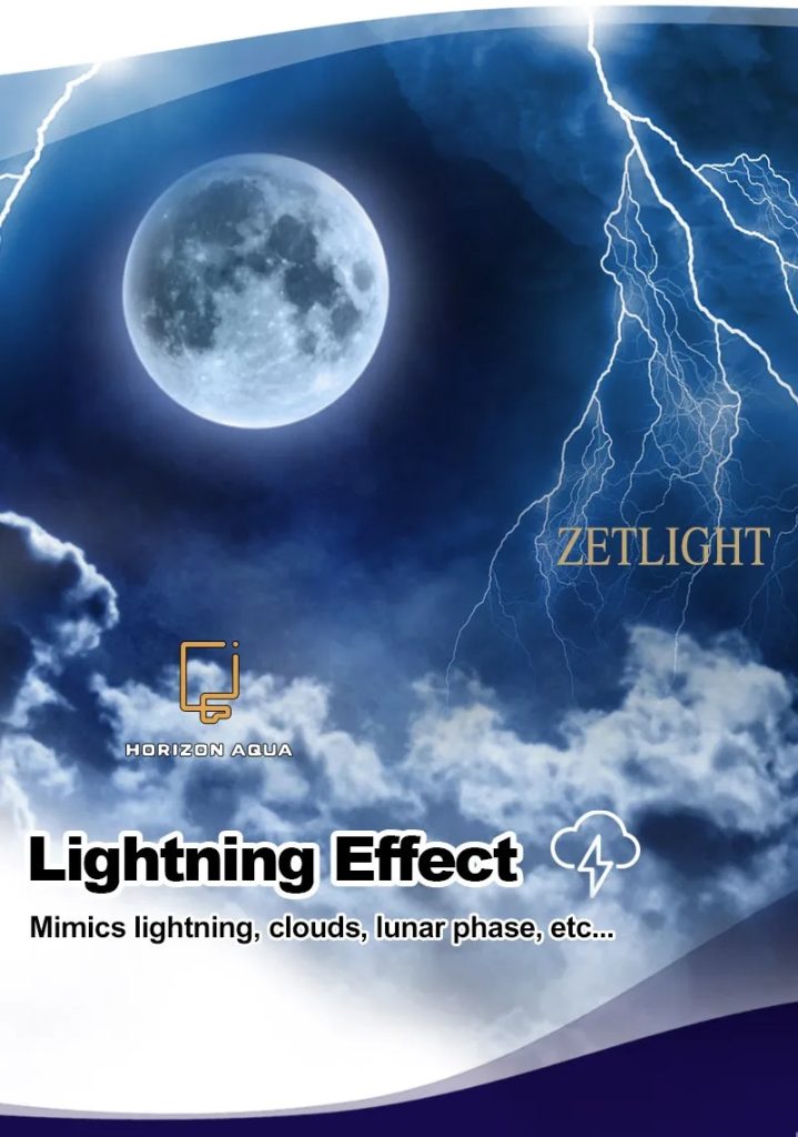 Zetlight UFO F8 PRO Algae Bursting Lamp – Rainforest Freshwater Plant Light