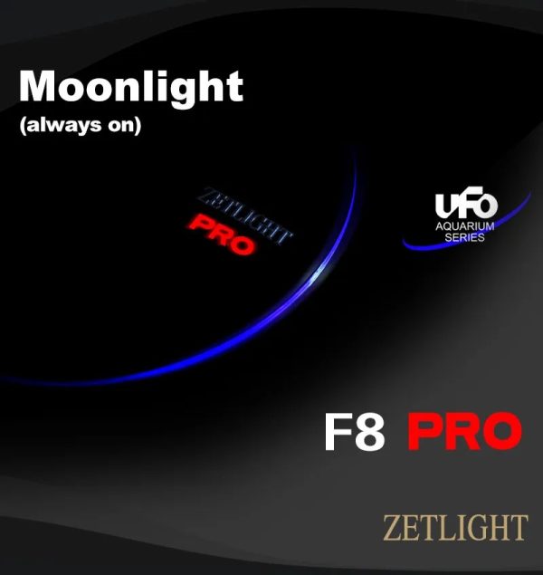 Zetlight UFO F8 PRO Algae Bursting Lamp – Rainforest Freshwater Plant Light