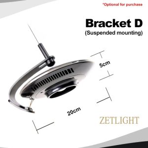 Zetlight UFO F8 PRO Algae Bursting Lamp – Rainforest Freshwater Plant Light - Image 16