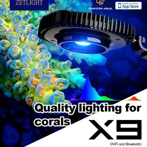 Zetlight X9 PRO 96W Marine LED Reef Light with RGB Sunset Spectrum & App Control - Image 4