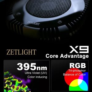 Zetlight X9 PRO 96W Marine LED Reef Light with RGB Sunset Spectrum & App Control - Image 6