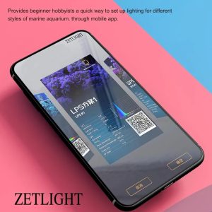 Zetlight X9 PRO 96W Marine LED Reef Light with RGB Sunset Spectrum & App Control - Image 22