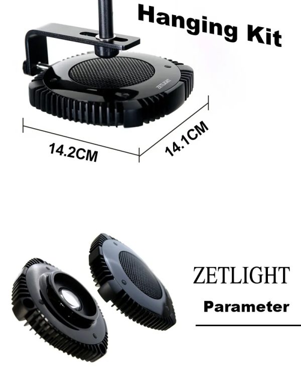 Zetlight X9 PRO 96W Marine LED Reef Light with RGB Sunset Spectrum & App Control